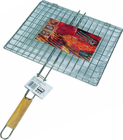 GTC Dublu Inox Grătar de Gătit 42cmx33cmcm.