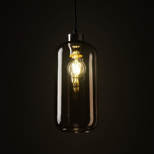 TK Lighting Marco Hängelampe Braun 14x178cm
