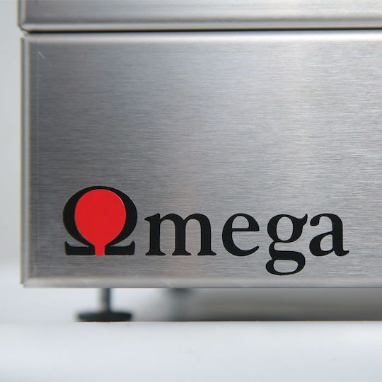 Exivos Ωmega Ψησταριά Υγραερίου Σχάρας 75x37εκ. με 1 Εστία 11.2kW