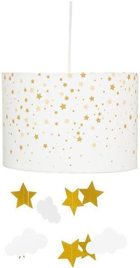 Atmosphera Einfaches Licht Kinderdeckenleuchte Deckenleuchte 40W mit Fassung E27 White