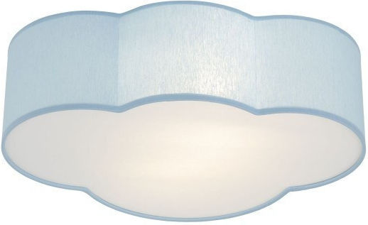 TK Lighting Einfaches Licht Kinderdeckenleuchte Deckenleuchte montieren 15W mit Fassung E27 Rosa 31cm