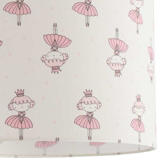 Veis Einfaches Licht Kinderdeckenleuchte Deckenleuchte 15W mit Fassung E27 Lila 35x24cm