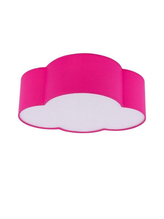 TK Lighting Cloud Mini Πολύφωτο Παιδικό Φωτιστικό Πλαφονιέρα από Μέταλλο 15W με Υποδοχή E27 Grey