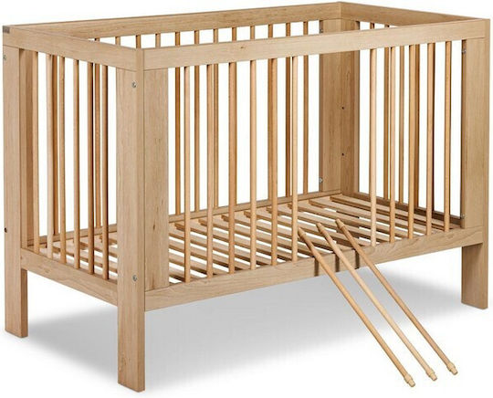 Klups Babybett Braun mit Matratze & Schublade