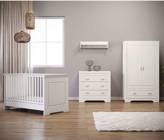 Casababy Трансформираща Люлка York Бяла с Матрак