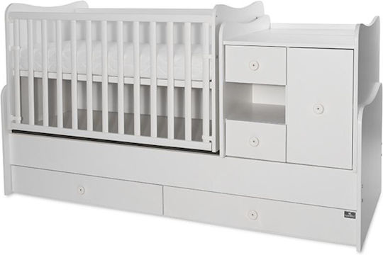 Lorelli Πολυμορφική Κούνια Minimax Λευκή Lorelli Πολυμορφική Κούνια Minimax Λευκή