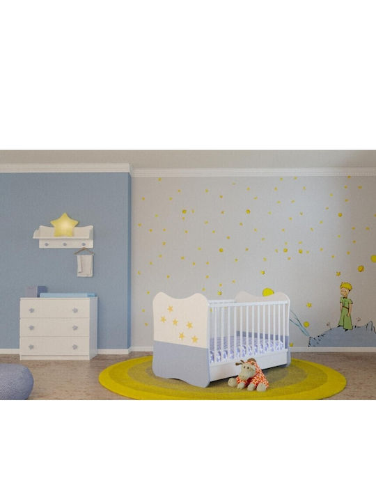 Asterias Bebe Asterias Bebe Babybett Apollo Weiß