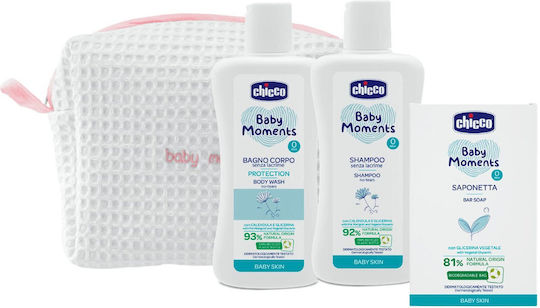 Chicco Baby Moments Girl Gift Set Σετ Περιποίησης