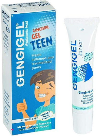 Gengigel Gingival Gel Teen Προϊόν για Ανακούφιση Ούλων 15ml 7-14 ετών