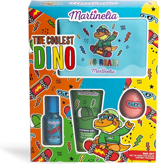 Martinelia Coolest Dino Bag Set Σετ Περιποίησης 50ml 70gr