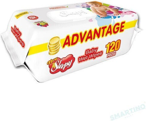 Sleepy Advanced Μωρομάντηλα 120τμχ
