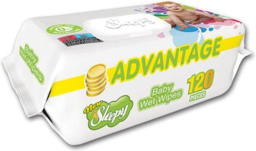 Sleepy Advanced Μωρομάντηλα 120τμχ