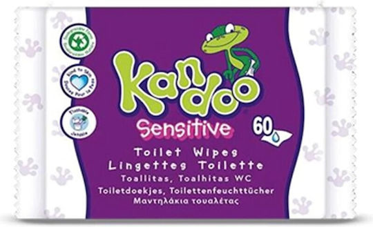 Kandoo Kids Melon Υποαλλεργικά Μωρομάντηλα 3x60τμχ