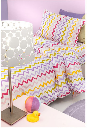 Guy Laroche Kinderbettbezug Einzel Baumwolle Pinky 165x225cm