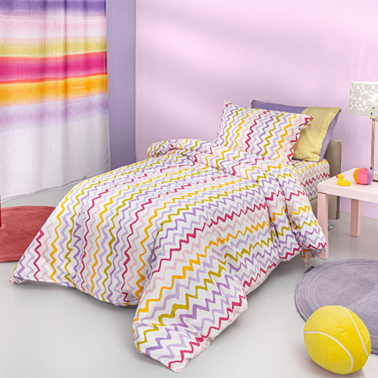 Guy Laroche Kinderbettbezug Einzel Baumwolle Pinky 165x225cm