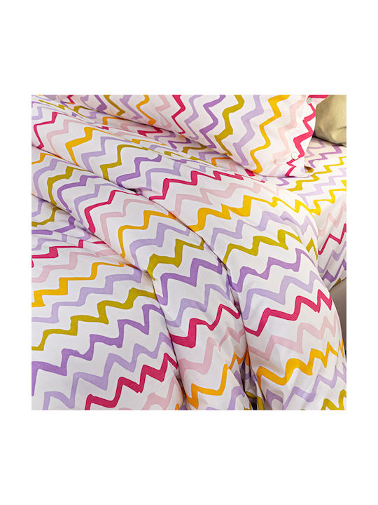Guy Laroche Kids Duvet Cover Single Cotton Pinky 165x225cm