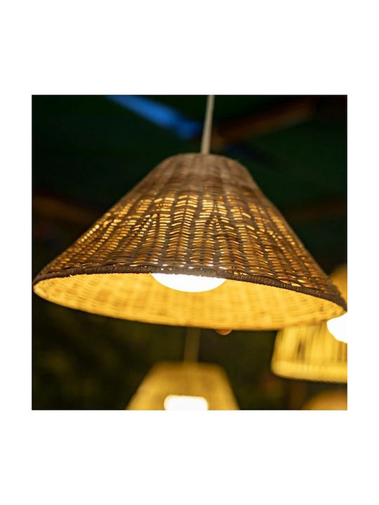 NewGarden Pendant Light Brown with Rope