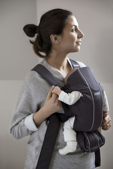 BabyBjorn Classic Carrier Mini 3D Mesh Anthracite with Maximum Weight 11kg