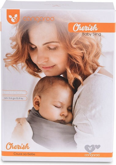 Cangaroo Wrap Carrier Cherish Grey