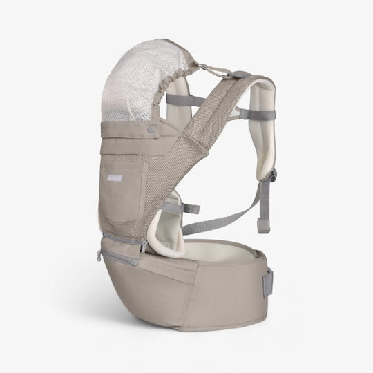 Kikka Boo Classic Carrier Chloe Mesh Beige with Maximum Weight 15kg