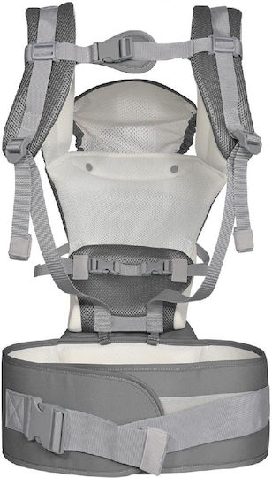 Kikka Boo Classic Carrier Chloe Mesh Grey with Maximum Weight 15kg