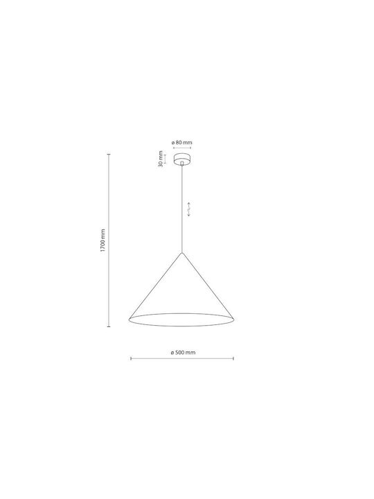 TK Lighting Lustră Alb