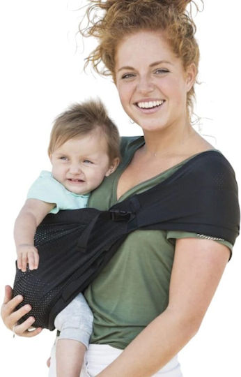 Mini Monkey Wrap Carrier Mini Sling Light Blue with Maximum Weight 15kg