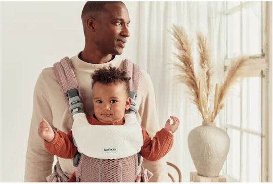 BabyBjorn Classic Carrier Harmony 3D Mesh Dusty Pink with Maximum Weight 15kg