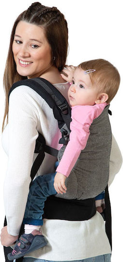 Kiokids Κλασικός Μάρσιπος Grey/Black