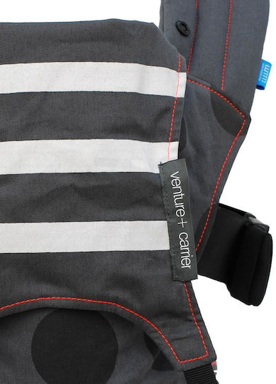 Diono Venture 2 in 1 Marsupiu Clasic Negru cu Greutate Maximă a Copilului 15.9kg