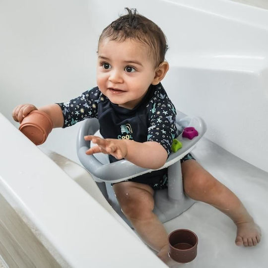 Thermobaby Baby Bath Seat Aquababy White / Purple