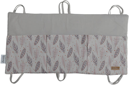 Bebe Stars Baby Crib Bumper Stars Beige