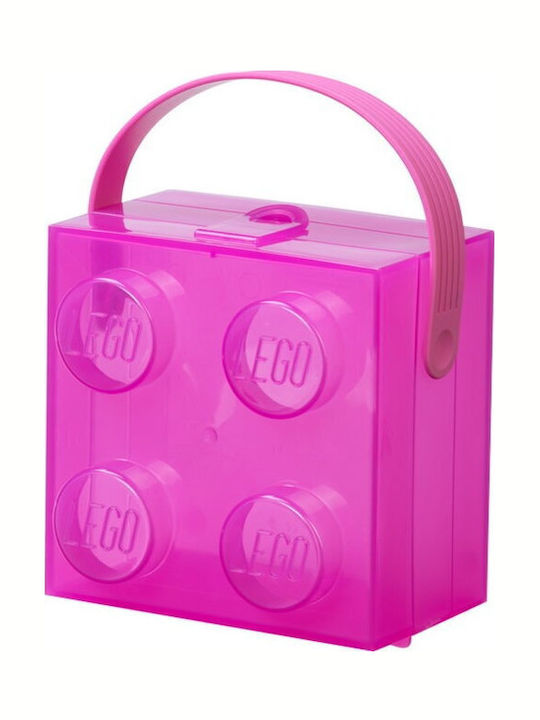 LEGO din Plastic Violet 16x16x11cm 1buc