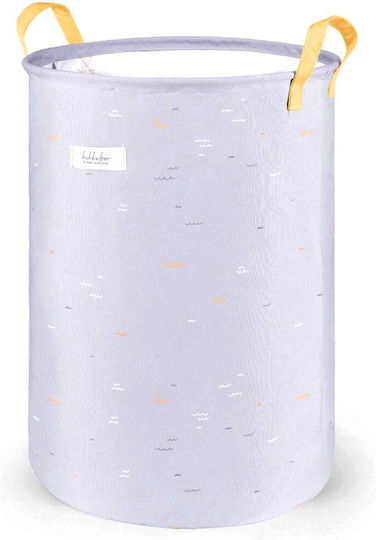 Kikka Boo Children's Storage Basket made of Fabric Seally Me White 50x35cm 1pcs