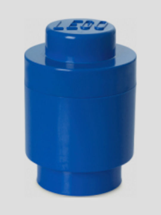 LEGO din Plastic 1 Round Albastru 12x12x12cm 1buc