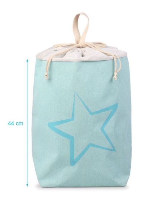 Kiokids Παιδικός Σάκος Αποθήκευσης από Ύφασμα Γαλάζιο 48x20x43cm