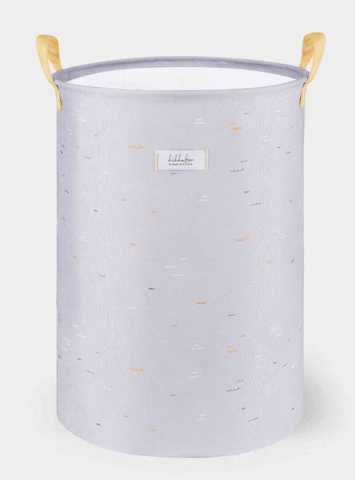 Kikka Boo Children's Storage Basket made of Fabric Seally Me White 50x35cm 1pcs