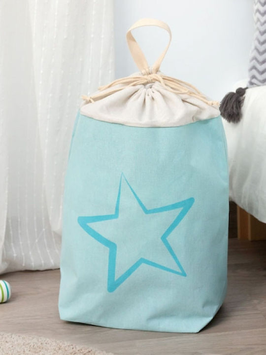 Kiokids Παιδικός Σάκος Αποθήκευσης από Ύφασμα Γαλάζιο 48x20x43cm