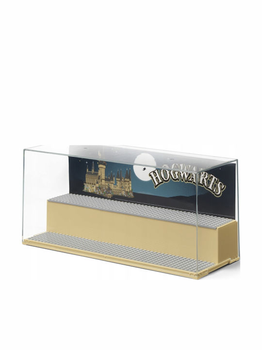 LEGO Παιδικό Κουτί Αποθήκευσης από Πλαστικό Display Harry Potter - Hogwarts Μπεζ 40x15x20cm