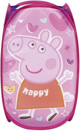 Arditex Children's Folding Laundry Basket made of Fabric Pink 36x36x58cm 1pcs