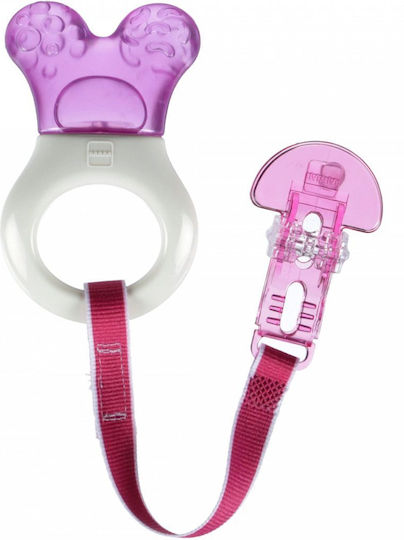 Mam Teething Ring with Water made of Silicone for 2 m+ Pink