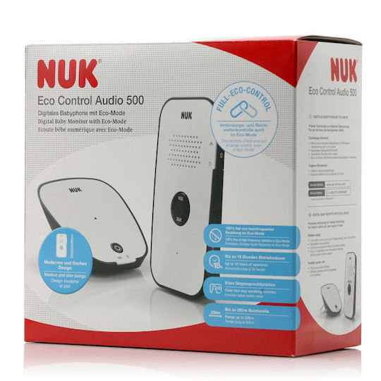 Nuk Eco Control Ασύρματη Ενδοεπικοινωνία Μωρού με Αμφίδρομη Επικοινωνία