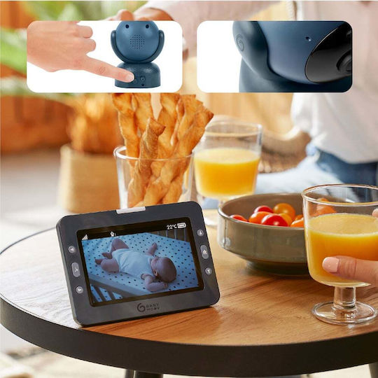 Babymoov Yoo Master Plus Ασύρματη Ενδοεπικοινωνία Μωρού με Κάμερα & Οθόνη 5" , Αμφίδρομη Επικοινωνία & Νανουρίσματα
