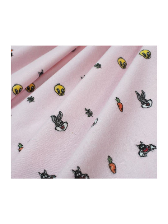 Dimcol Παιδική Μαξιλαροθήκη από 100% Βαμβάκι 50x70εκ. Pink
