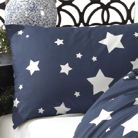 Dimcol Galaxie Kinder Kissenbezug 50x70cm Mehrfarbig