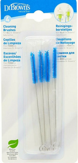 Dr. Brown's Cleaning Brush for Baby Bottles Blue 4pcs