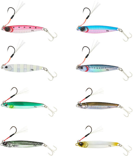 Daiwa Πλάνος Samurai Mini Jig 10 Γρ #09 Real Iwashi