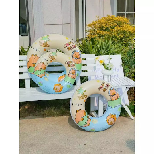 Capybara Inflatable Kids' Swim Ring 80cm