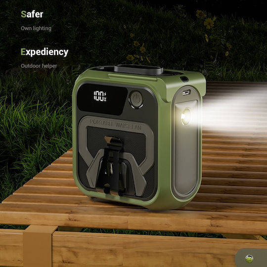 Techsuit Green Lyca Mini Klimaanlagen & Ventilatoren Handheld Grün