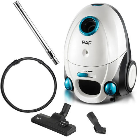 Raf R.8661W Vacuum Cleaner 1200W Bagged 2lt White